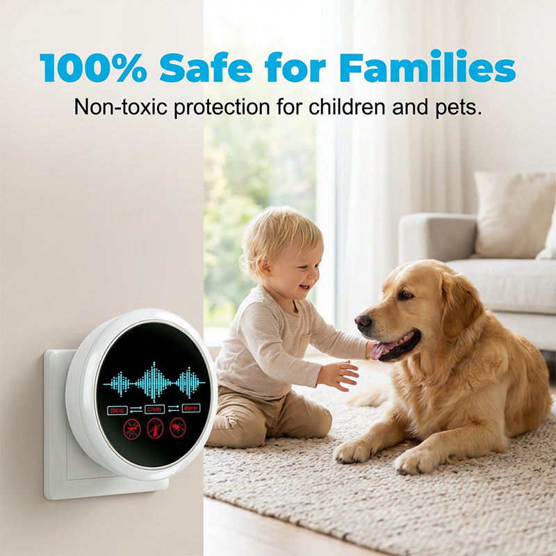 🔥Limited-time offer-Upgraded Ultrasonic Pest Control Repeller