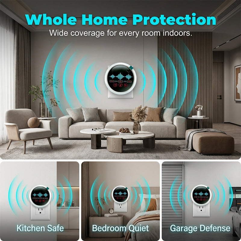 🔥Limited-time offer-Upgraded Ultrasonic Pest Control Repeller