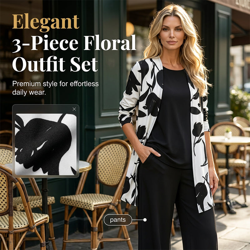🔥Limited-time offer-Women's Casual Comfortable 3-Piece Outfit Set