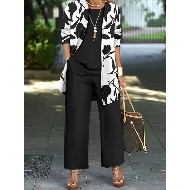 🔥Limited-time offer-Women's Casual Comfortable 3-Piece Outfit Set