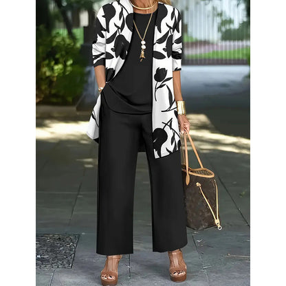 🔥Limited-time offer-Women's Casual Comfortable 3-Piece Outfit Set