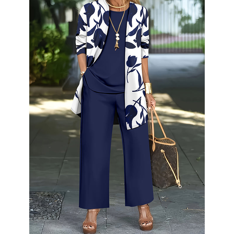 🔥Limited-time offer-Women's Casual Comfortable 3-Piece Outfit Set