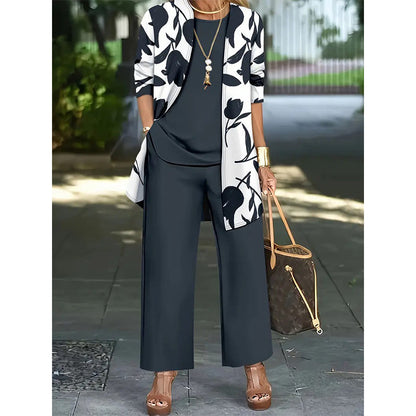 🔥Limited-time offer-Women's Casual Comfortable 3-Piece Outfit Set