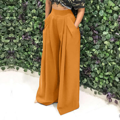 👖 LIMITED-TIME 50% OFF! ✨ Women's High-Waist Pants – Wide-Leg, Elegant, Versatile ✨