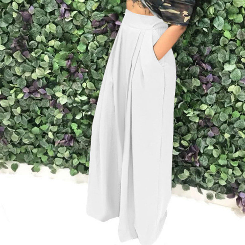 👖 LIMITED-TIME 50% OFF! ✨ Women's High-Waist Pants – Wide-Leg, Elegant, Versatile ✨