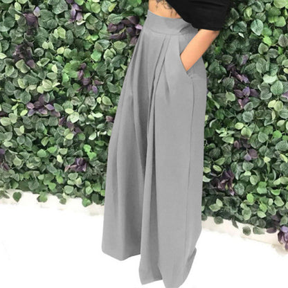 👖 LIMITED-TIME 50% OFF! ✨ Women's High-Waist Pants – Wide-Leg, Elegant, Versatile ✨