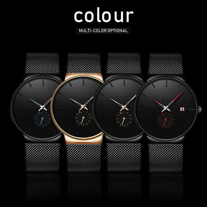 ⏳Limited-time 50% off⏰Men's Minimalist Waterproof Quartz Watch⌚