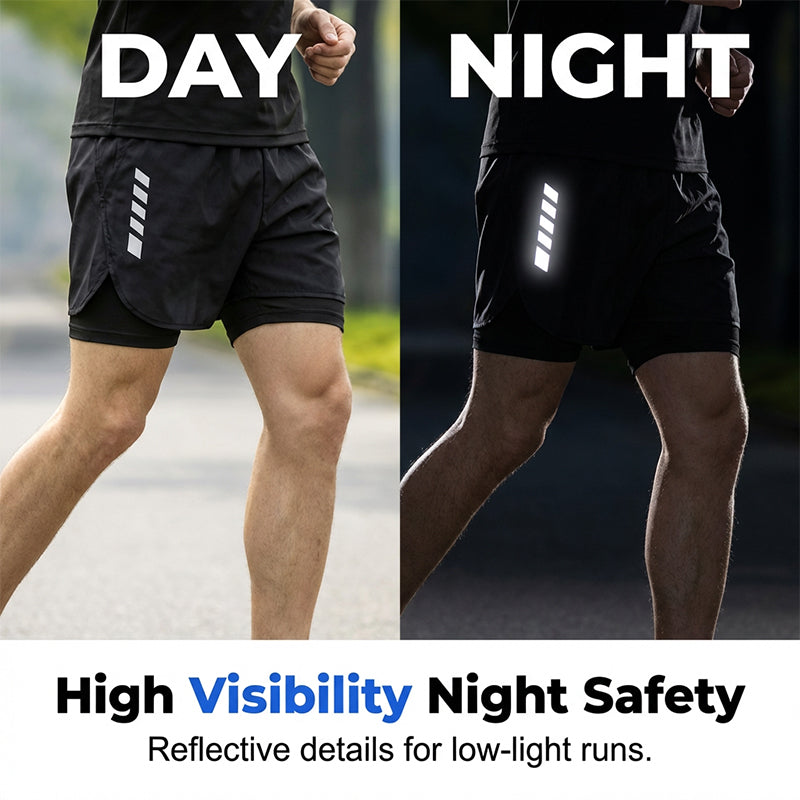 💥New Arrivals & Special Offers-Men's Cooling Short-Sleeve Shirt and Shorts Sports Set