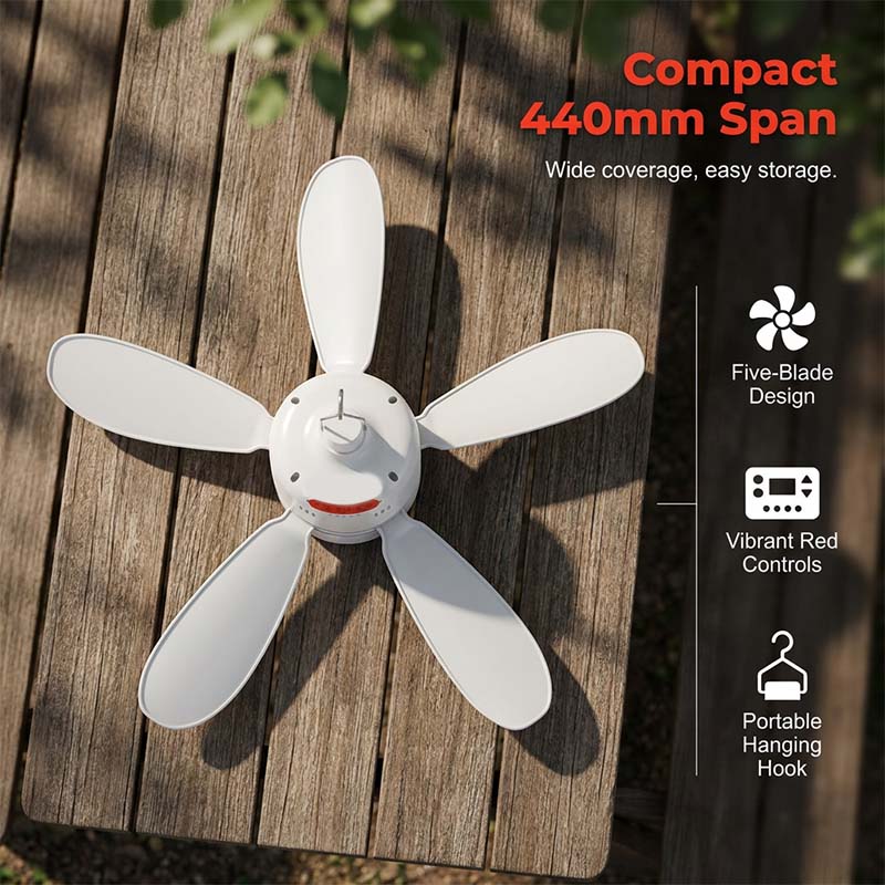 🔥Hot Deals-2-in-1 Wireless Camping Fan & Light