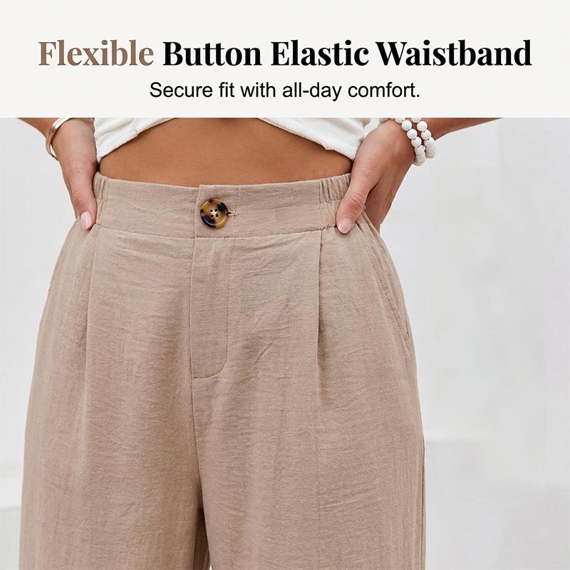 ⌛Limited-Time Offer-Women's High Waist Wide-Leg Casual Pants