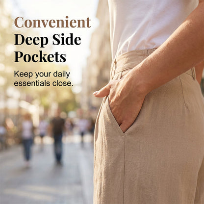 ⌛Limited-Time Offer-Women's High Waist Wide-Leg Casual Pants