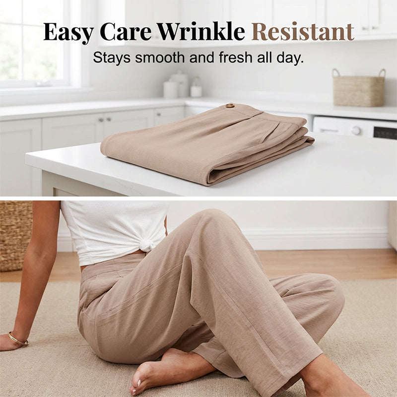 ⌛Limited-Time Offer-Women's High Waist Wide-Leg Casual Pants