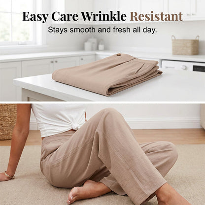 ⌛Limited-Time Offer-Women's High Waist Wide-Leg Casual Pants