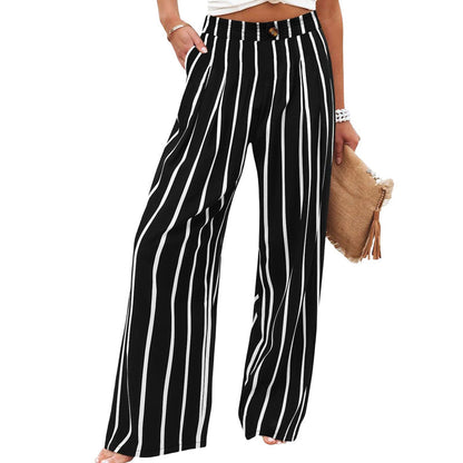 ⌛Limited-Time Offer-Women's High Waist Wide-Leg Casual Pants