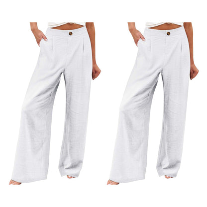 ⌛Limited-Time Offer-Women's High Waist Wide-Leg Casual Pants