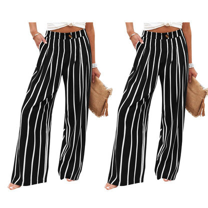⌛Limited-Time Offer-Women's High Waist Wide-Leg Casual Pants