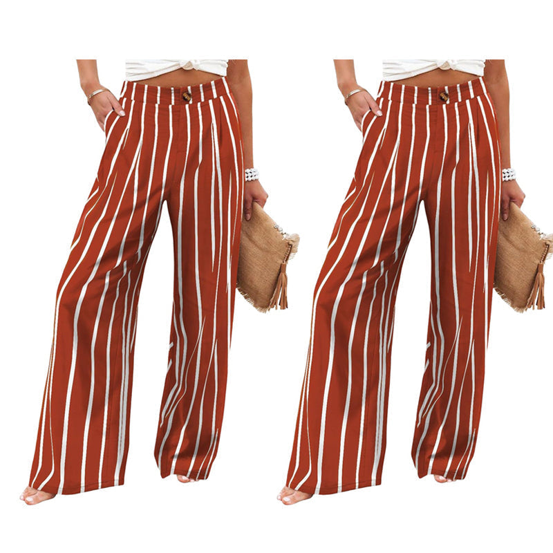 ⌛Limited-Time Offer-Women's High Waist Wide-Leg Casual Pants