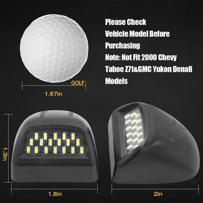 💥Limited-time offer-Universal LED License Plate Lights