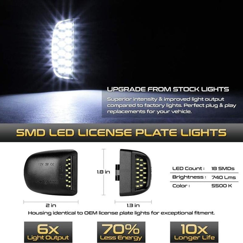 💥Limited-time offer-Universal LED License Plate Lights