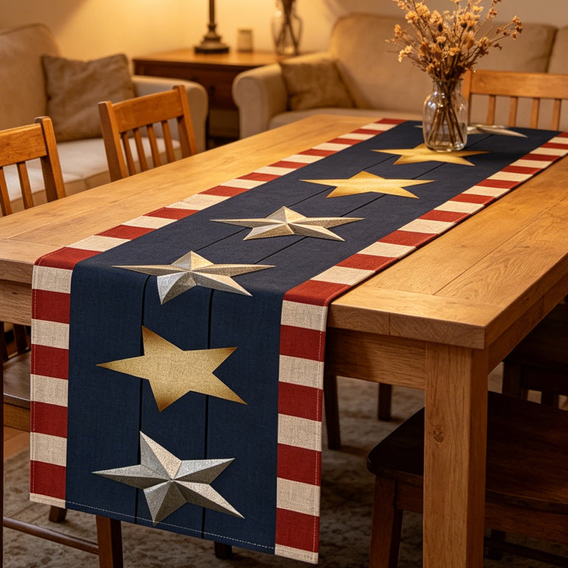 🔥Limited-time offer-Vintage Independence Day Table Runner