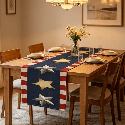 🔥Limited-time offer-Vintage Independence Day Table Runner