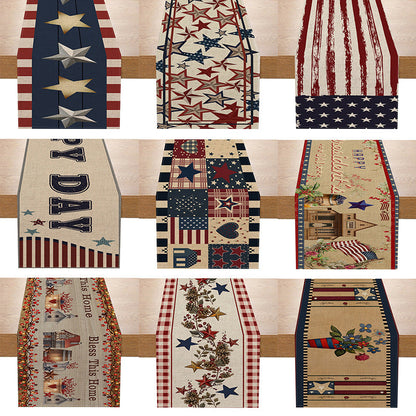 🔥Limited-time offer-Vintage Independence Day Table Runner