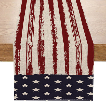 🔥Limited-time offer-Vintage Independence Day Table Runner