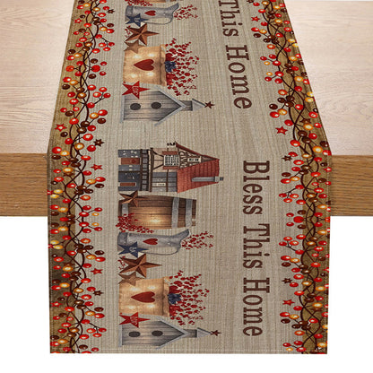 🔥Limited-time offer-Vintage Independence Day Table Runner