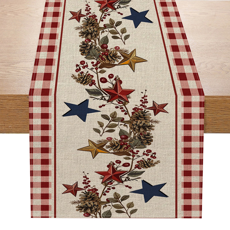 🔥Limited-time offer-Vintage Independence Day Table Runner