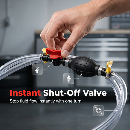 🔥Limited-time offer-Manual Siphon Pump with High-Flow Valve