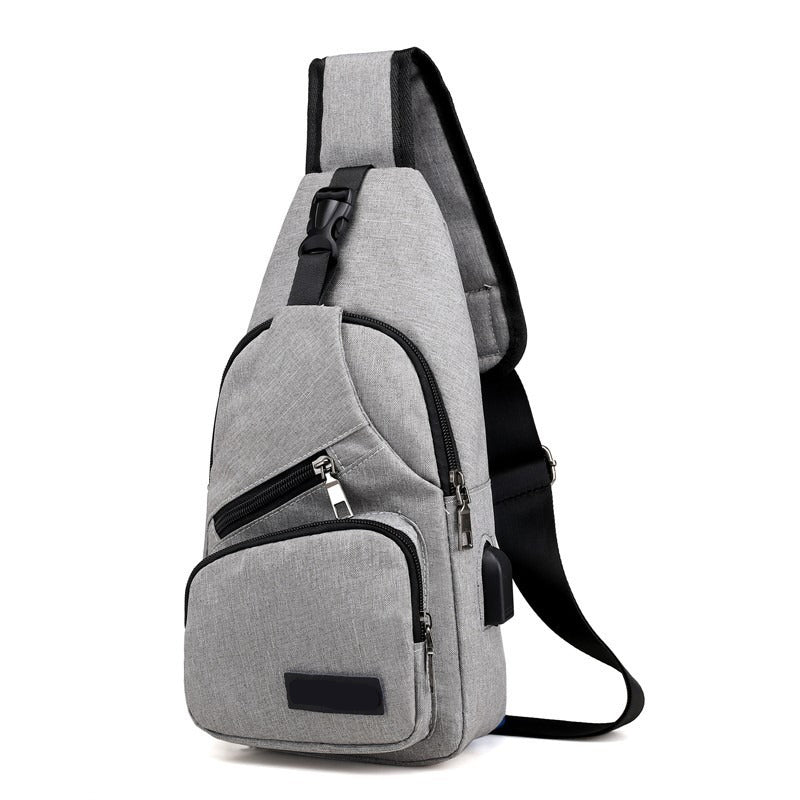 🎒 49% OFF NOW!⛰️ Outdoor Sport Sling Pack – Multifunctional, Durable & USB Port – Urban Commuter Essential 🚴‍♂️