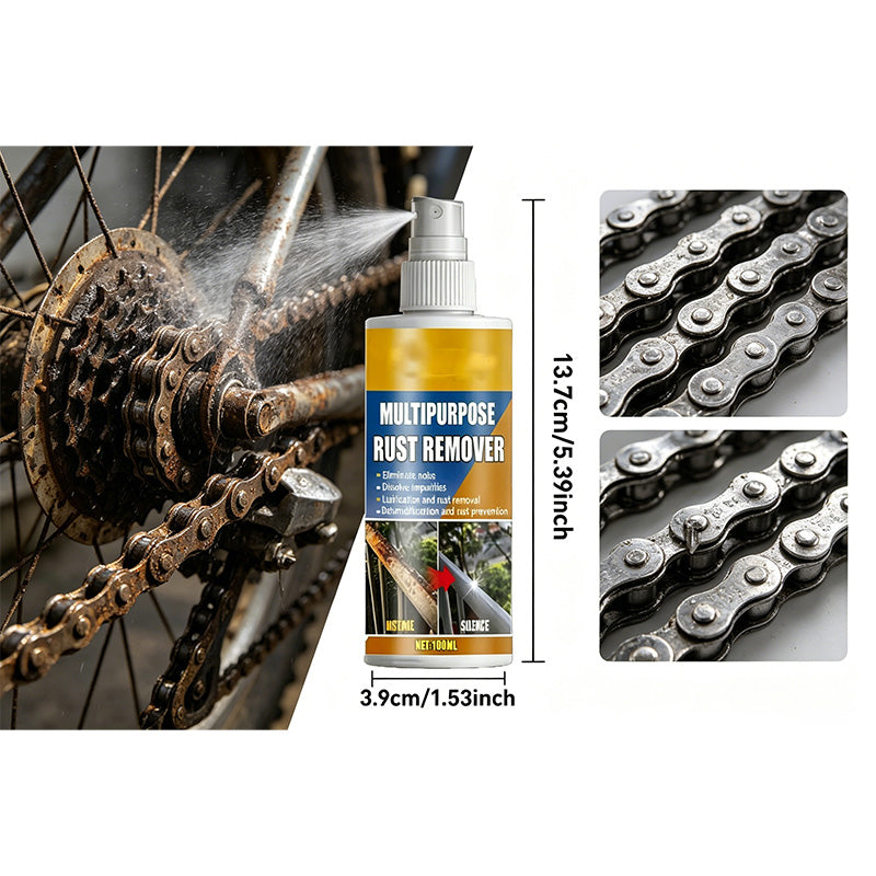 📢📢Limited-time offer: Buy 2, get 1 free-Heavy-Duty Rust Dissolver for Metal Surfaces