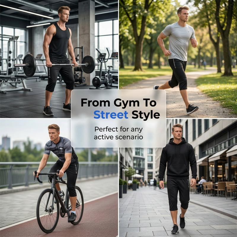 🔥Limited-time offer-Men's Quick-Dry Athletic Capri Pants