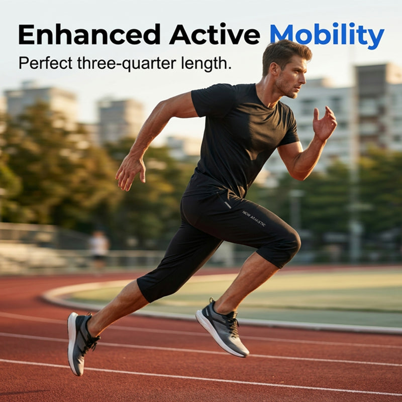 🔥Limited-time offer-Men's Quick-Dry Athletic Capri Pants