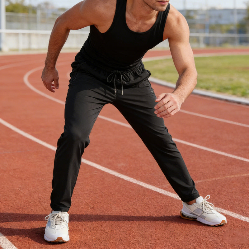 🔥Limited-time offer-Men's Lightweight Athletic Pants with Zipper Pockets