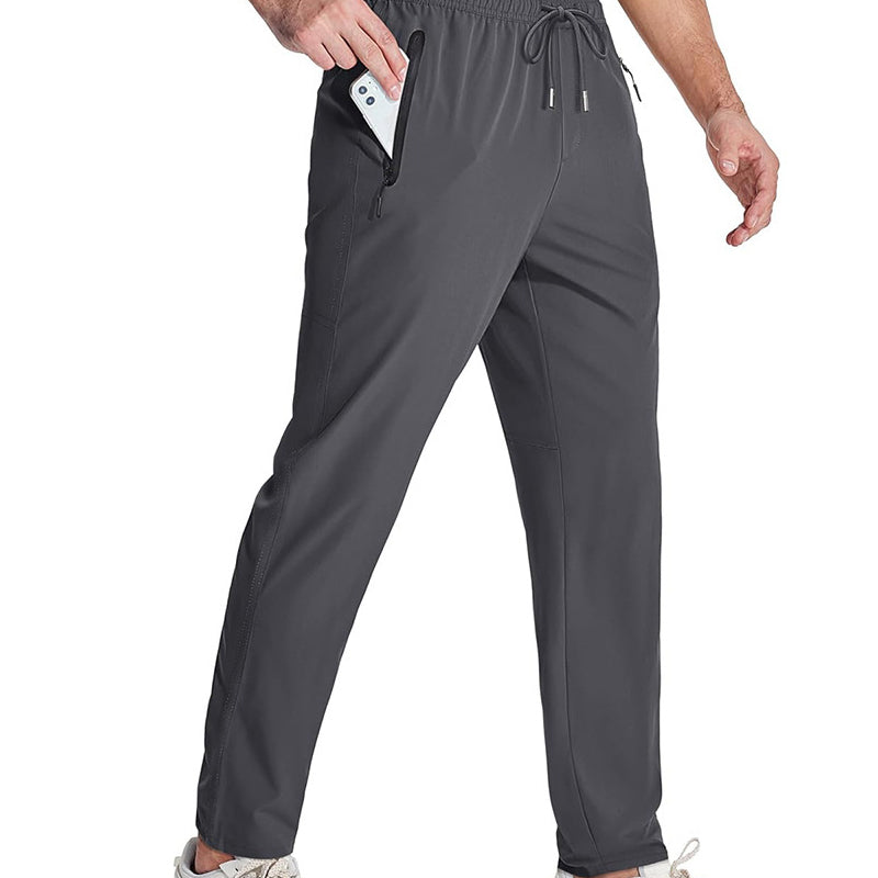 🔥Limited-time offer-Men's Lightweight Athletic Pants with Zipper Pockets