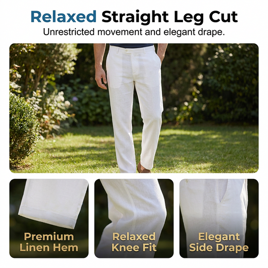 🔥Limited-time offer-Men's Casual Straight Leg Pants