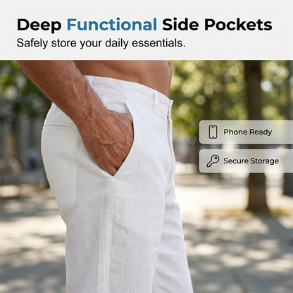 🔥Limited-time offer-Men's Casual Straight Leg Pants
