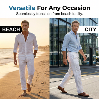 🔥Limited-time offer-Men's Casual Straight Leg Pants