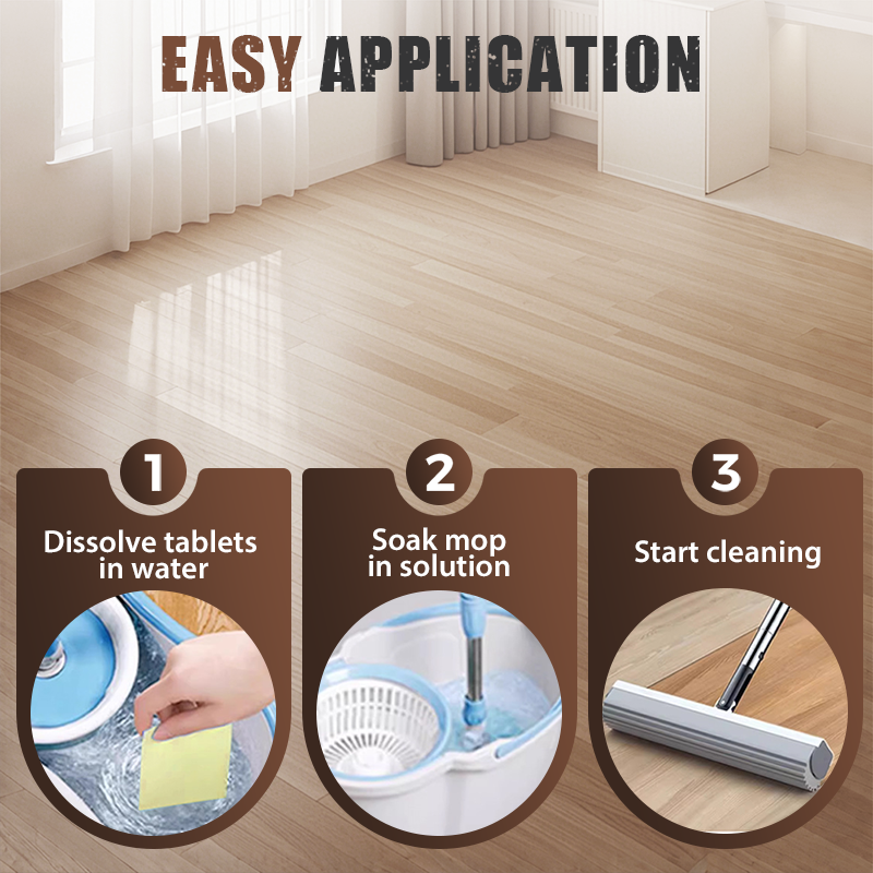 🔥Limited-time offer-Multipurpose Dissolvable Floor Cleaning Sheets