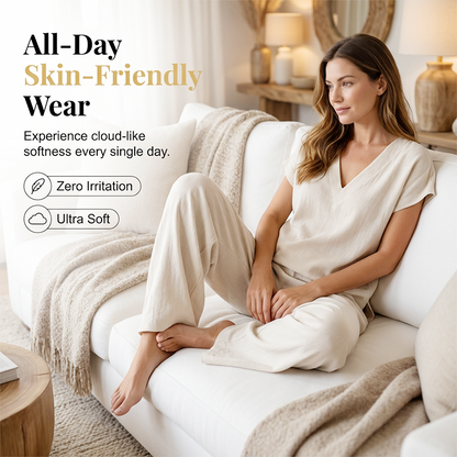 🔥Limited-time offer-Women's Casual V-Neck Two-Piece Set