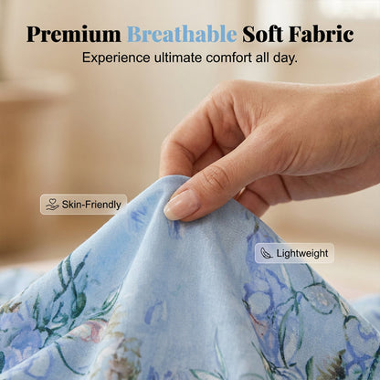 🍂New Arrivals & Special Offers-Women's Floral Print High-Waist Wide-Leg Pants