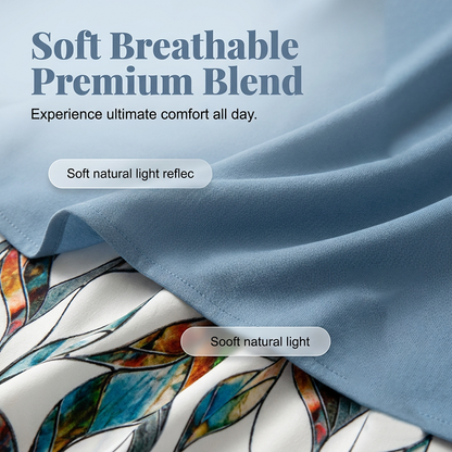🔥Limited-time offer-Women's Side-Tie Top & Patterned Pants Set