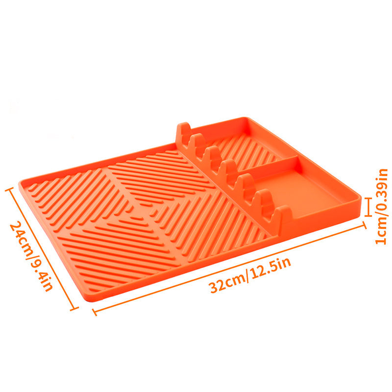 🔥Hot Deals-Silicone Grill Mat for Side Shelf