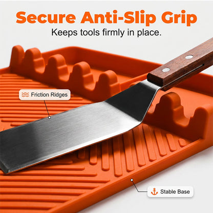 🔥Hot Deals-Silicone Grill Mat for Side Shelf