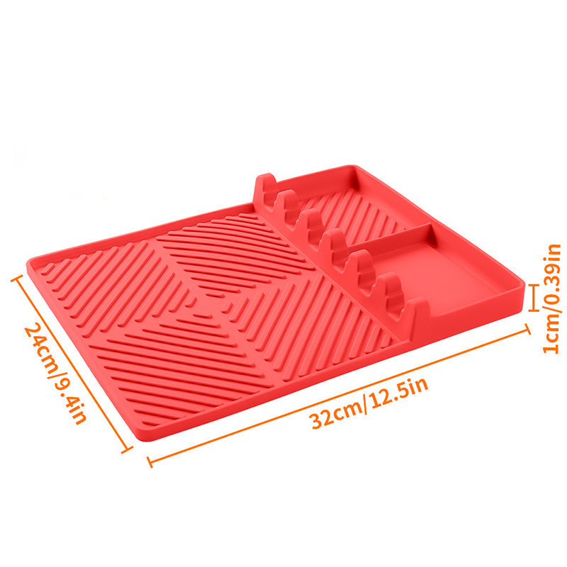 🔥Hot Deals-Silicone Grill Mat for Side Shelf