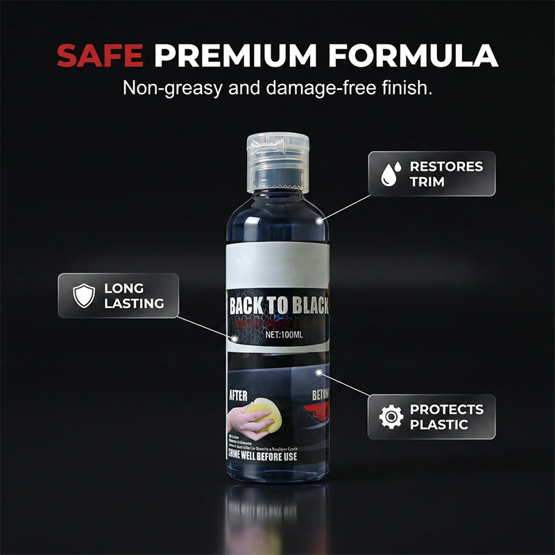 ⏳🔥LIMITED-TIME 50% OFF! 🚗 Professional Plastic Reviver – Restore Your Car’s Shine & Look New ✨