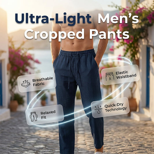 🔥Limited-time offer-Men’s Straight-Leg Loose-Fit Lightweight Pants