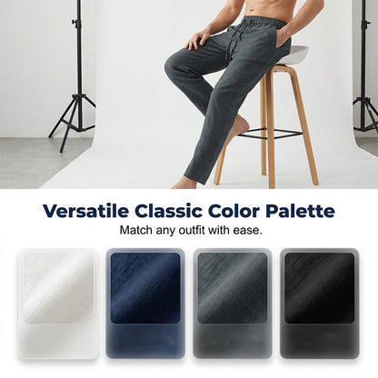 🔥Limited-time offer-Men’s Straight-Leg Loose-Fit Lightweight Pants