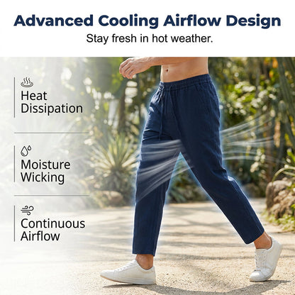 🔥Limited-time offer-Men’s Straight-Leg Loose-Fit Lightweight Pants